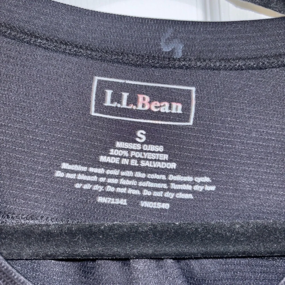 L.L. Bean Women's Black Tank Top - Picture 2 of 2